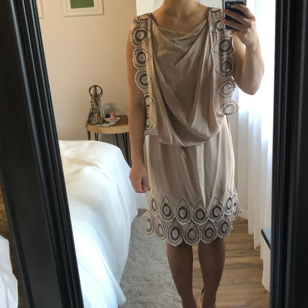 BCBGMaxazria Runway Silk Dress